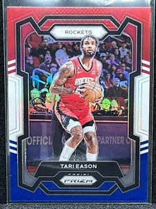 Tari Eason 2023-24 Panini Prizm RED WHITE BLUE PRIZM NBA Card Rockets #28 - Picture 1 of 1