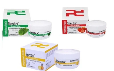 PREVEST Dental SPECTRA Prophylaxis Polishing Paste After Scaling 75g Jar FLAVOUR AVAIL