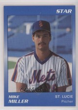 1989 Star St Lucie Mets Mike Miller #17