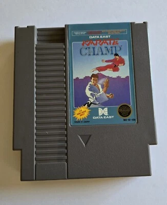 NES Karate Champ Nintendo Data East Tested Authentic Great Condition!  - Image 1 of 4