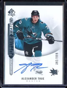 2020-21 SP Authentic Future Watch Rookie Autographs #187 Alexander True 392/999 - Picture 1 of 1