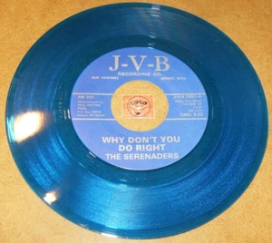 THE SERENADERS - WHY DON'T YOU DO RIGHT / LISTEN - DOO WOP - COLORED VINYL - Bild 1 von 2