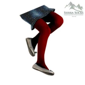 Sierra Socks Girls' School Uniform Tights in Solid Colors-Tights for Girls/Teen - Picture 1 of 19