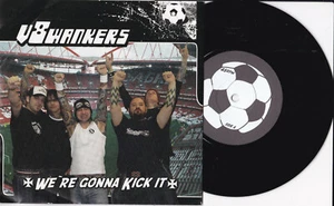 V8wankers -We're Gonna Kick It / Destination Hell- 7" 45 Knock Out Records - Imagen 1 de 1
