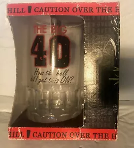 Bierkrug - Over The Hill "The Big 40" von Kalan Novelties im Originalkarton - Bild 1 von 6