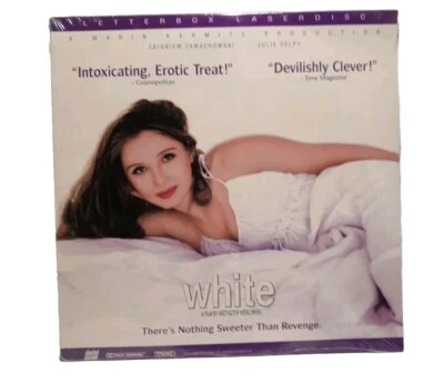 WHITE Laserdisc In FRENCH Zbigniew Zamachowski Julie Delpy SEALED NEW - Image 1 of 4