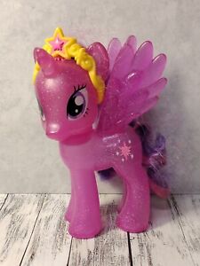 B5  My Little Pony MLP G4 - 6" Twilight Sparkle, Translucent Glitter Body, Tiara