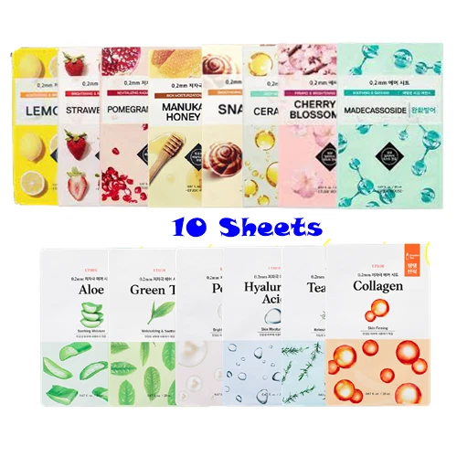 [Etude House] Mascarilla de aire terapia 0,2 20 ml*10 hojas Foto 1 de 1