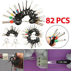 82Pc Car Electrical Terminal Plug Pin Extractor Removal Key Wire Removing Tool F
