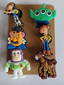 Disney's Toy Story Shoe Charms Set of Six - Picture 1 of 1