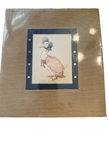 Vintage Beatrix Potter Jemima Puddle Duck Matted Print - Picture 1 of 2