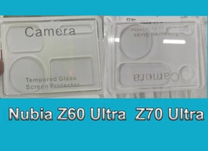 2PCS Camera Lens Tempered Glass Screen Protectors For Nubia Z60 Ultra / Z70Ultra - Picture 1 of 14