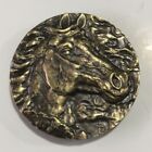 60Mm China Brass Horse Medal China Shanghai Mint Horse Medal Brass 60mm Horse