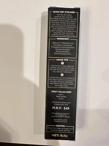 Stacy Talan Eyeliner, Smudge Resistant, 24 hours Long Lasting Waterproof - Picture 1 of 8