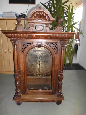 RAR Projekt Polyphon Automat  50cm Platte Musikautomat music box disc 19 5/8" - Bild 1 von 4