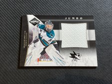2011-12 PANINI LIMITED ANTTI NIEMI JUMBO MATERIAL GAME-WORN JERSEY #ed 73/99