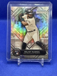 2022 Bowman Sterling -  Heliot Ramos - Refractor /199 Giants RC - Picture 1 of 2