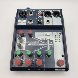Soundcraft Notepad-5 - FOR PARTS - Picture 1 of 3