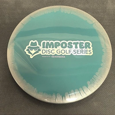 Discmania Horizon S-Line MD4 Teal w/ Silver Rim (Foundation Imposter Stamp) 178g - Image 1 of 3