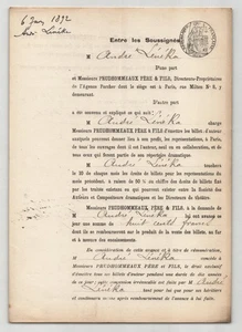 Pouvoir signé André Lénéka – Collection cohérente de 50 auteurs & musiciens - Picture 1 of 3