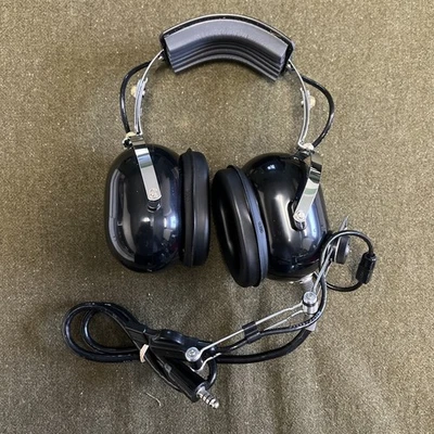 DAVID CLARK AIR CREW HEADSET MICROPHONE 16831G-O1 NSN 5965-00-168-9624 D-4 - Image 1 of 4