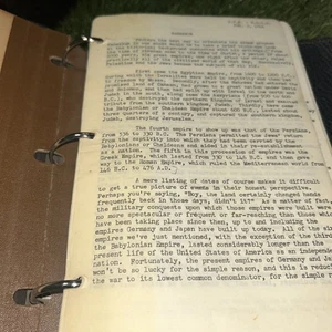 Kriegsglaube: 1944 Kirchenpredigten & Bibelstudiennotizen Sammlung (Mappe) - Bild 1 von 24