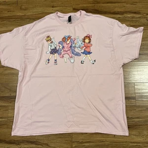 JUNIE B JONES T-Shirt rosa Kinderbuch Schulanfang Lehrer 3XL - Bild 1 von 6
