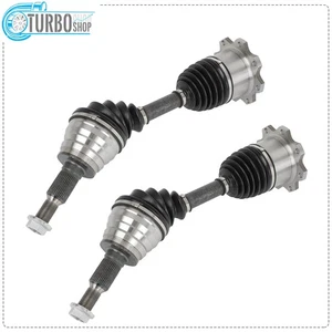Pair of Front CV Axle Assy Fits 2015-2019 Chevy Silverado Sierra 2500 HD 3500 HD - Picture 1 of 9