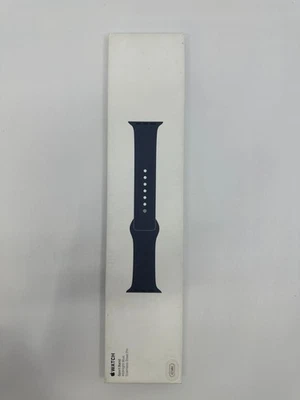 NEW Genuine Apple Watch Sport Band 316L Stainless Steel Pin (42mm) MIDNIGHT BLUE - Image 1 of 2