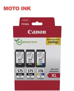 Canon PG-575XL x 2/CL-576XL ertragreiche Original-Tintenpatronen, 3er-Pack (2 x - Bild 1 von 1