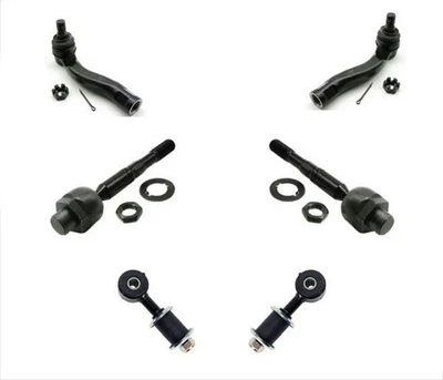 Se adapta a 03-07 Lexus LX470 y Land Cruiser barras estabilizadoras interiores y exteriores enlaces 6 piezas Foto 1 de 4