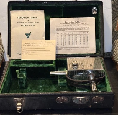 Medidor de radiación R-Meter condensador modelo 70 Victoreen vintage ¡todo original! Foto 1 de 4