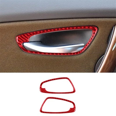 Red Door Handle Decor Trim Cover For BMW 1 Series Convertible E82/E88 2008-2013 - image 1 of 4