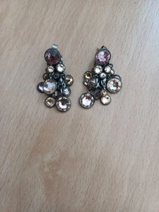 Konplott Ohrringe, Ohrhänger,  Waterfalls, Multi, Rosa, Beige  - Bild 1 von 1