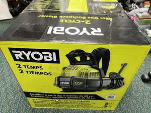 Ryobi RY38BP 175 MPH 760 CFM  2 Cycle Backpack Blower New Sealed Free Shipping! - Picture 1 of 5