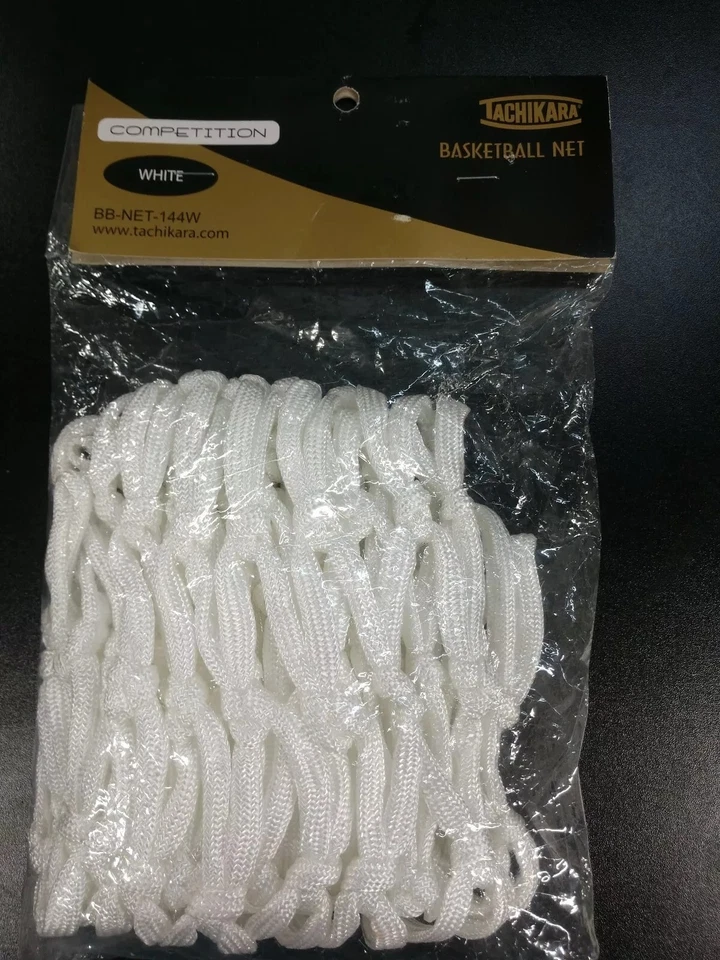 Red de baloncesto de competición Tachikara blanca BB-NET-144W Foto 1 de 1