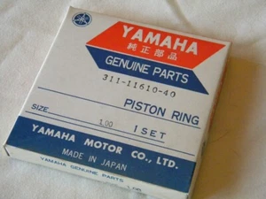 Yamaha DT RT 1mm OS Piston Rings 311-11610-40-00 1972 DT2 RT2 1973 RT3 DT3 - Picture 1 of 1