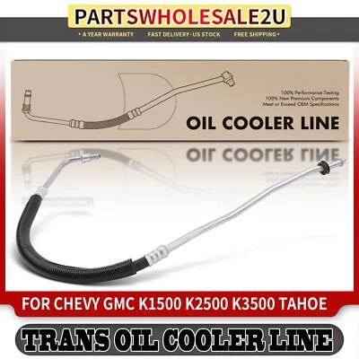 Conjunto de manguera de enfriador de aceite para Chevrolet GMC K1500 K2500 K3500 Cadillac Escalade Foto 1 de 4