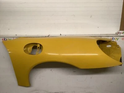 99-01 Porsche 911 1999-2001 Boxster panel guardabarros delantero derecho ala amarillo OEM Foto 1 de 4