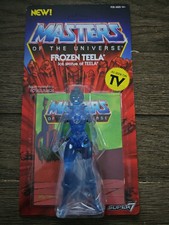 MOTU VINTAGE MASTERS OF THE UNIVERSE SUPER7 FILMATION FROZEN TEELA FIGURE NEW