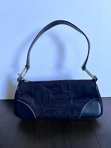 Mini bolso de hombro vintage Express Barbiecore negro - Imagen 1 de 10