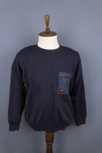 Paul & Shark Yachting Gray Wool Knit Sweater Size L - Picture 1 of 19