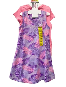 Hurley Youth Dress 2-Pack Girls Easy Fit Soft Knit Fabric Dress | Size L (14/16) - Picture 1 of 20