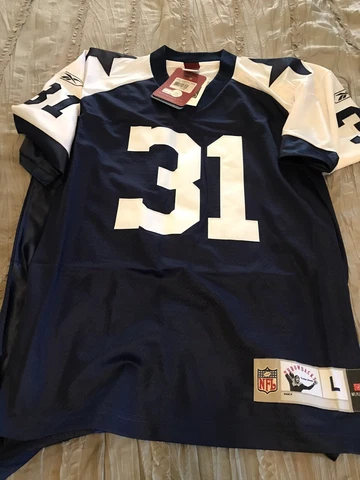 ROY WILLIAMS Dallas COWBOYS Football REEBOK Sewn LARGE Jersey VINTAGE New NFL Cover