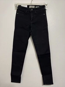New Look Petite Skinny Jeans In Black US Size 0 - Picture 1 of 6