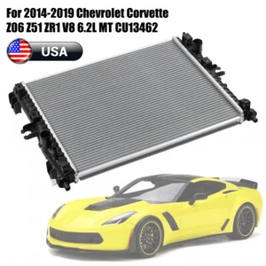 Radiador de aluminio OEM para Chevrolet Corvette Z06 Z51 ZR1 V8 2014-2019 6,2 L 13462 - Imagen 1 de 9