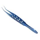 115Mm Long Titanium Soft Lens Implant Forcep Ophthalmic Eye Surgical Instrument