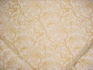 4-1/8Y Kravet Couture 18992 Trisha Jacobean Jasmine Brocade Upholstery Fabric - Picture 1 of 4