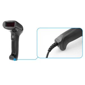 CT980N 1D Portable Wireless POS Laser Barcode Scanner Long Range - Picture 1 of 2