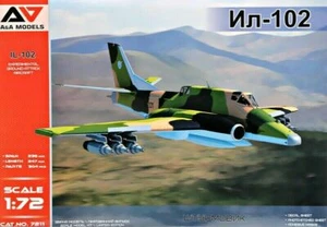 Avión experimental de ataque a tierra A&A Models 7211 IL-102, kit modelo a escala 1:72 - Imagen 1 de 11